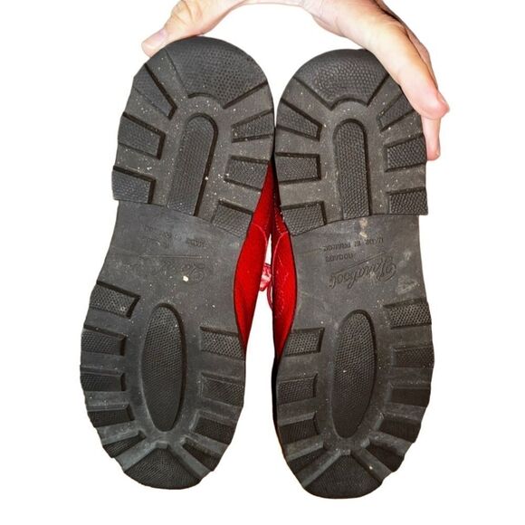 Paraboot Shoes "CHAMBORD" Grain Leather Lace Ups - Red - Women's Size 8.5 - Picture 4 of 9